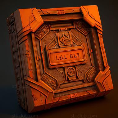 3D модель Игра Half Life 2 Orange Box (STL)